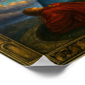 Celestial Cosmos Derived From Flammarion Engraving Poster (Ecke)