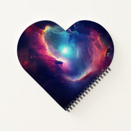 Celestial Cosmos Modern Space Galaxy Sky Notizblock