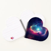 Celestial Cosmos Modern Space Galaxy Sky Notizblock (Innenseite)