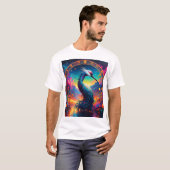Celestial Crane of the Lantern Realm T-Shirt (Vorne ganz)