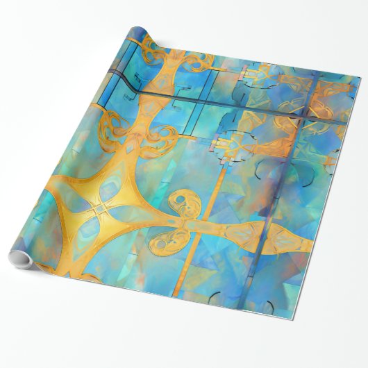 Celestial Crossroads Wrapping Paper Geschenkpapier (Ungerollt)