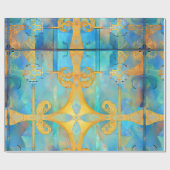 Celestial Crossroads Wrapping Paper Geschenkpapier (Flach)