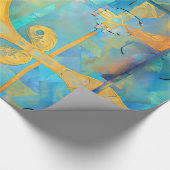 Celestial Crossroads Wrapping Paper Geschenkpapier (Ecke)