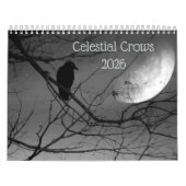 Celestial Crows 2026Calendar Kalender (Titelbild)