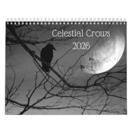 Celestial Crows 2026Calendar Kalender