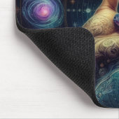 Celestial Crystal in der Palm Galaxy Spacy Mousepad (Ecke)