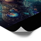 Celestial Crystal in der Palm Galaxy Spacy Poster (Ecke)