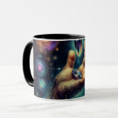 Celestial Crystal in der Palm Galaxy Spacy Tasse (Vorderseite Links)