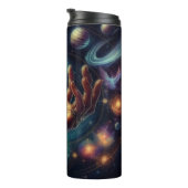 Celestial Crystal in der Palm Galaxy Spacy Thermosbecher (Nach rechts gedreht)