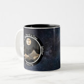 Celestial Custom Sobriety Meilenstein Geschenk Zweifarbige Tasse (Vorderseite Links)