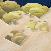 Celestial Dance of Winged Cats Children's Puzzle (Seite)