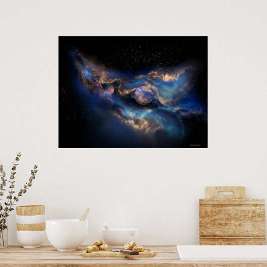 Celestial Dance Poster (Küche)