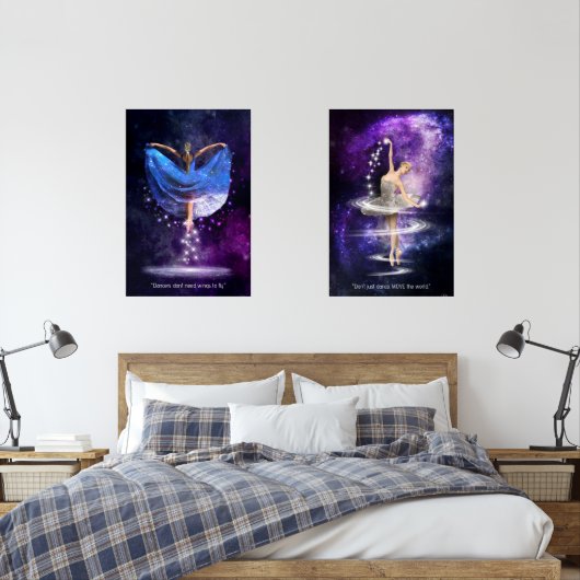 Celestial Dance Poster Set (Schlafzimmer)