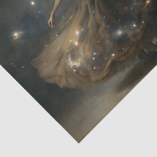 Celestial Dancer Galaxy Decoupage Seidenpapier (Ausschnitt)