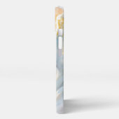 Celestial Dawn - Engel des Friedens und des Lichts iPhone Hülle (Linke Seite)