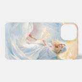 Celestial Dawn - Engel des Friedens und des Lichts iPhone Hülle (Rückseite (Horizontal))