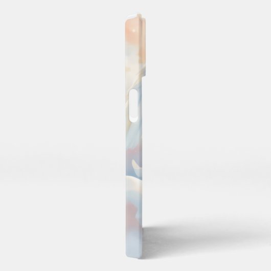 Celestial Dawn - Engel des Friedens und des Lichts iPhone Hülle (Rechte Seite)