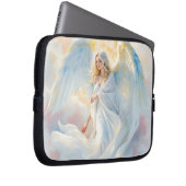 Celestial Dawn - Engel des Friedens und des Lichts Laptopschutzhülle (Vorne Rechts)
