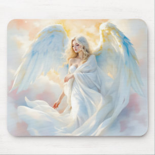Celestial Dawn - Engel des Friedens und des Lichts Mousepad