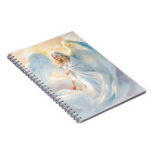 Celestial Dawn - Engel des Friedens und des Lichts Notizblock (Rechte Seite)