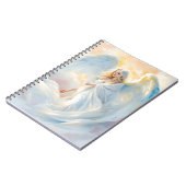 Celestial Dawn - Engel des Friedens und des Lichts Notizblock (Linke Seite)