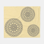 Celestial Day Fleece Blanket (Vorderseite (Horizontal))