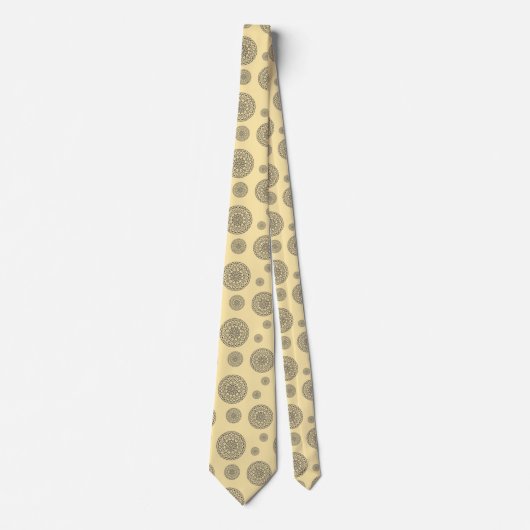 Celestial Day Men's Neck Tie Krawatte (Vorderseite)