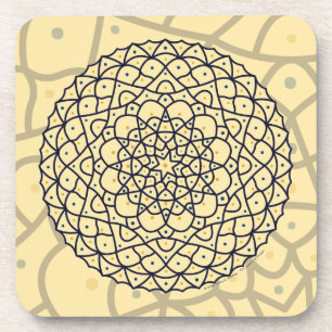 Celestial Day Square Coaster Getränkeuntersetzer