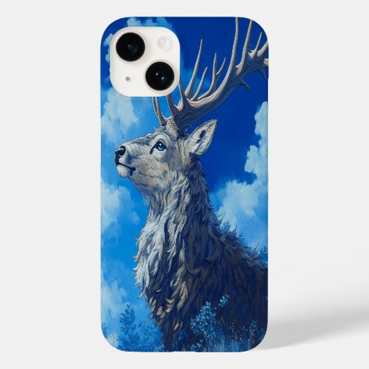 🦌 Celestial Deer Case-Mate iPhone Hülle (Rückseite)