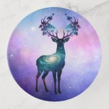 Celestial Deer Silhouette