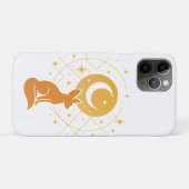 Celestial Desert Fox - Moon and Stars Cosmic Case-Mate iPhone Hülle (Rückseite (Horizontal))