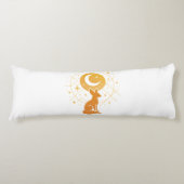 Celestial Desert Fox - Moon and Stars Cosmic Seitenschläferkissen (Vorderseite)