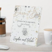 Celestial Dessert Bar Wedding Pedestal Sign Sockelschild (In SItu)