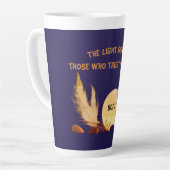 Celestial Devotion 17oz Blue Latte Mug Milchtasse (Linke Ecke)