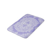 Celestial Diamond Mandala Badematte (Schrägansicht)