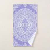 Celestial Diamond Mandala Badhandtuch Set (Handtuch)
