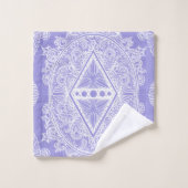 Celestial Diamond Mandala Badhandtuch Set (Waschlappen)