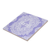 Celestial Diamond Mandala Fliese (Seite)