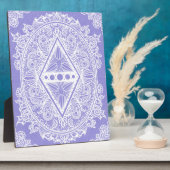 Celestial Diamond Mandala Fotoplatte (Seite)