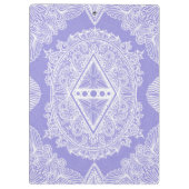 Celestial Diamond Mandala Klemmbrett (Rückseite)