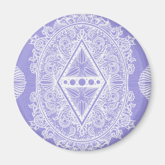 Celestial Diamond Mandala Magnet (Vorne)