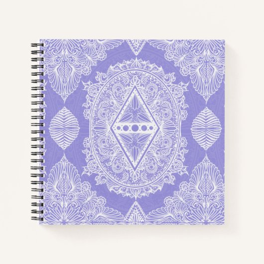 Celestial Diamond Mandala Notizbuch (Vorderseite)