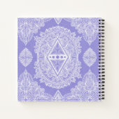 Celestial Diamond Mandala Notizbuch (Rückseite)