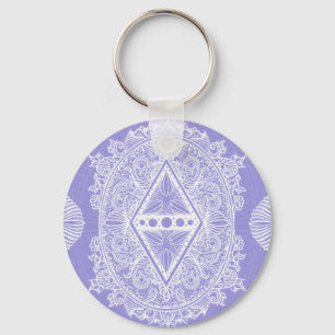 Celestial Diamond Mandala Schlüsselanhänger
