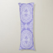 Celestial Diamond Mandala Seitenschläferkissen (Vorderseite Vertikal)