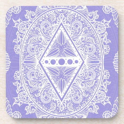 Celestial Diamond Mandala Untersetzer (Vorderseite)