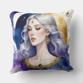 Celestial Divine Feminine Spiritual Coffee Cup Kissen (Rückseite)