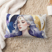 Celestial Divine Feminine Spiritual Coffee Cup Lendenkissen (Decke)