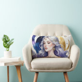 Celestial Divine Feminine Spiritual Coffee Cup Lendenkissen (Stuhl )