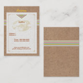 Celestial Dragon Business Card Visitenkarte (Vorne/Hinten)